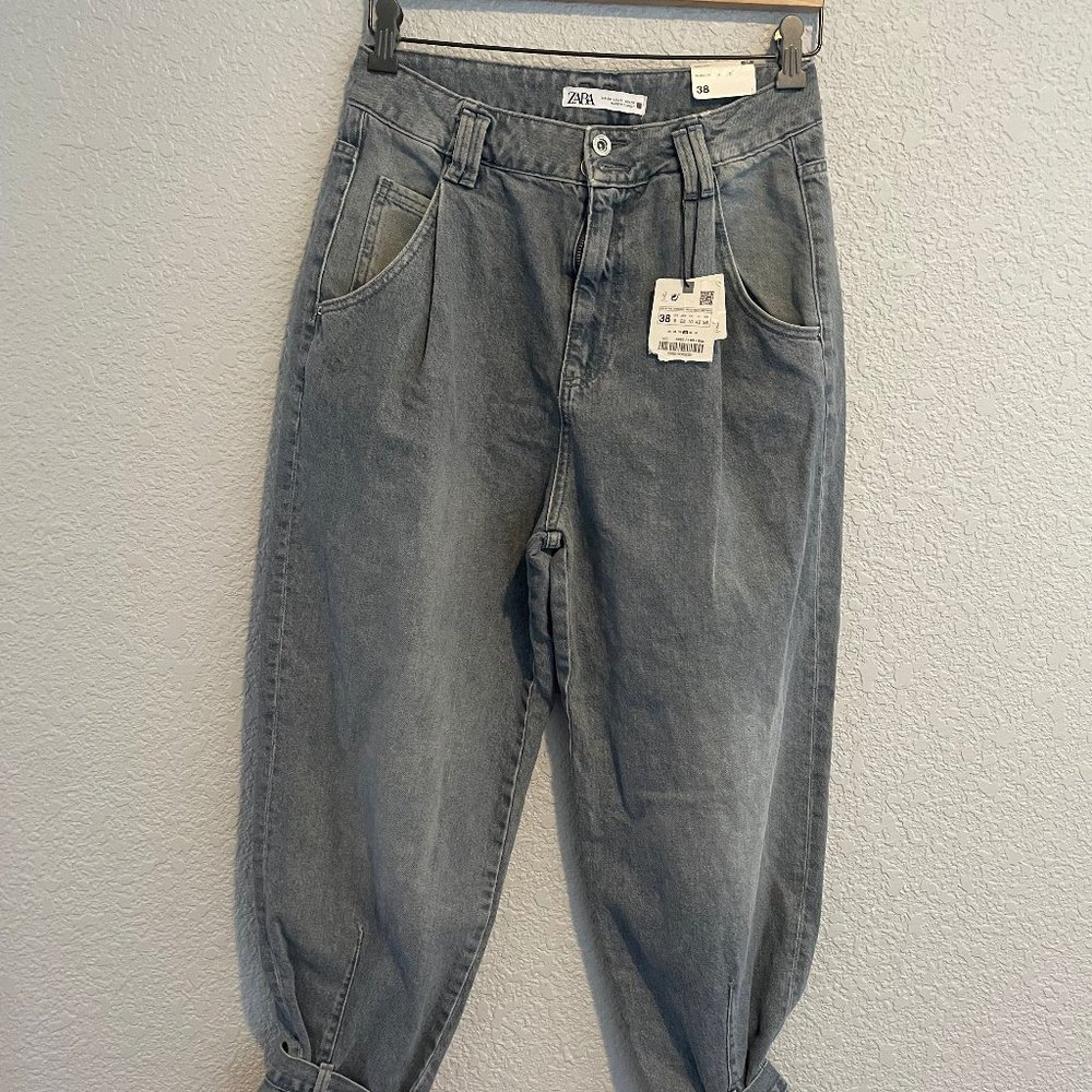 NWT- Zara Slouchy Denim Jeans